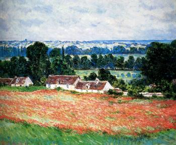 尅勞德 莫奈 Field Of Poppies, Giverny 尅勞德 莫奈 Field Of Poppies, Giverny